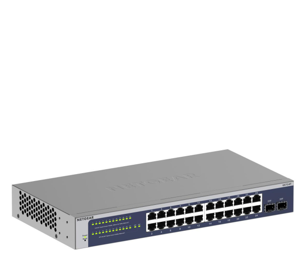 NETGEAR 26p GS724T (24x10/100/1000Mbit 2xSFP+) GS724T-600EUS / GS724Tv6 - 1288086 - zdjęcie 3